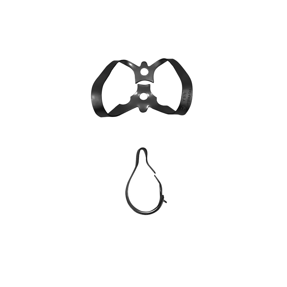 Rubber Dam Clamp #6, Anterior/Labial, BlackLine