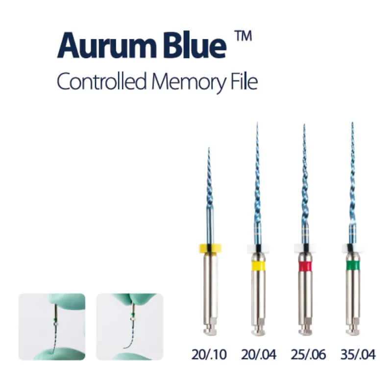 Controlled Memory File، Aurum Blue طقم متنوع 21mm
