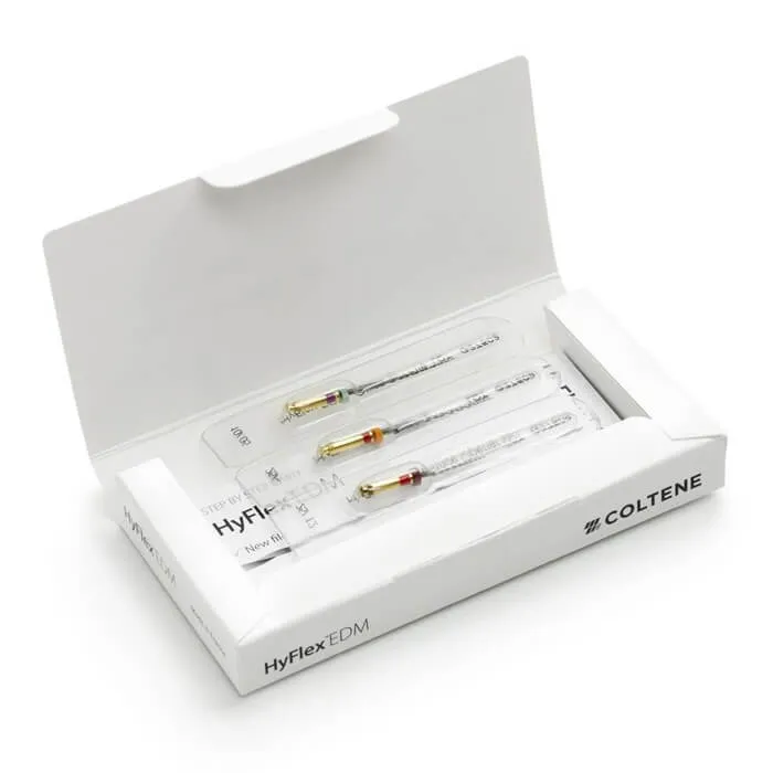 HyFlex EDM NiTi File, طول 25mm, 20/.05 مبرد تحضير