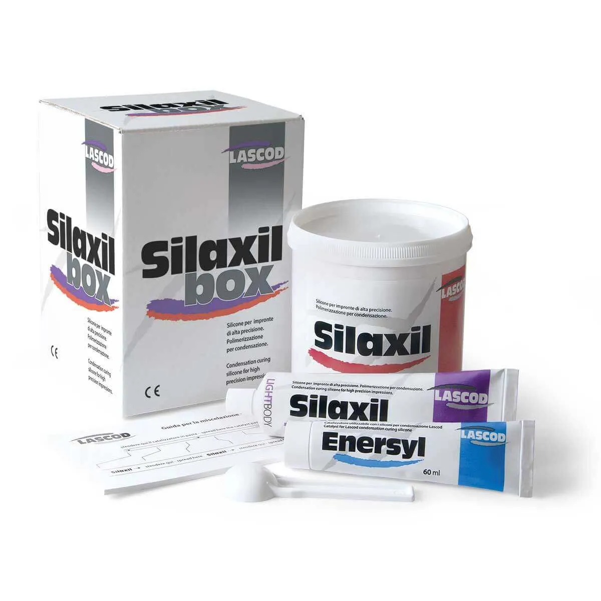 مجموعة Silaxil C-Silicone (عجينة 900ml + جسم خفيف 140ml + محفز 60ml)