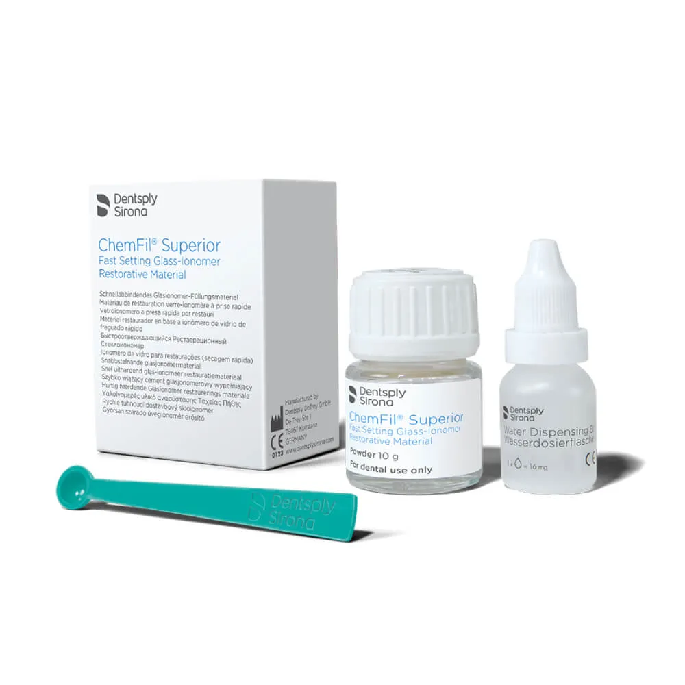 ChemFil Superior, Fast-Setting Glass Ionomer, Shade DG (Dark Grey)