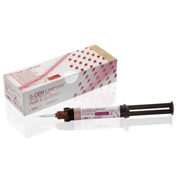GC G-CEM LinkForce، أسمنت راتنج لاصق مزدوج المعالجة، تبييض