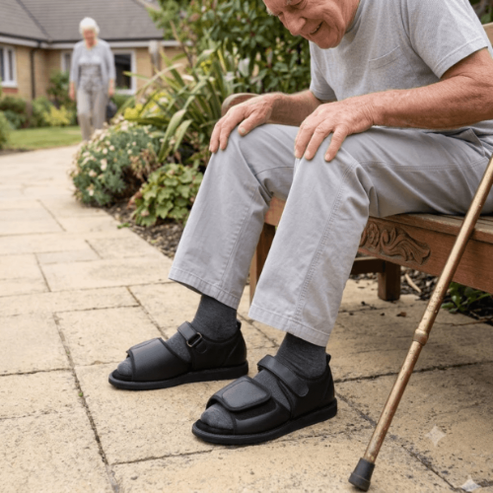 Diabetic Shoes, Open-Toe
