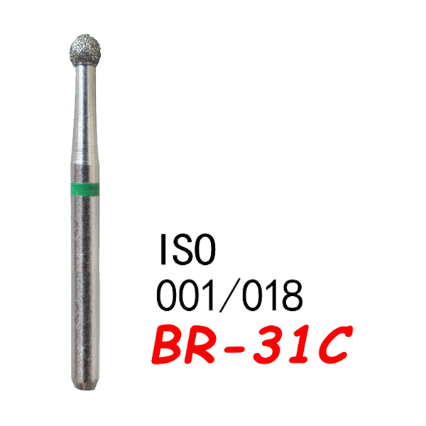 Ball Round End BR-31C, Coarse Grit, 001/019