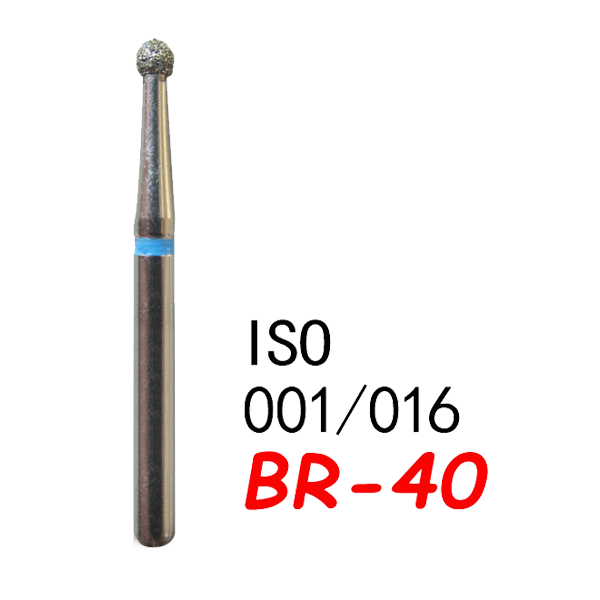 Ball Round End BR-40, Standard Grit, 001/016