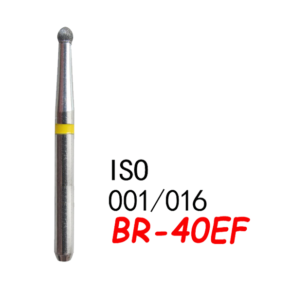نهاية كروية BR-40EF، خشونة ناعمة جداً، 001/014