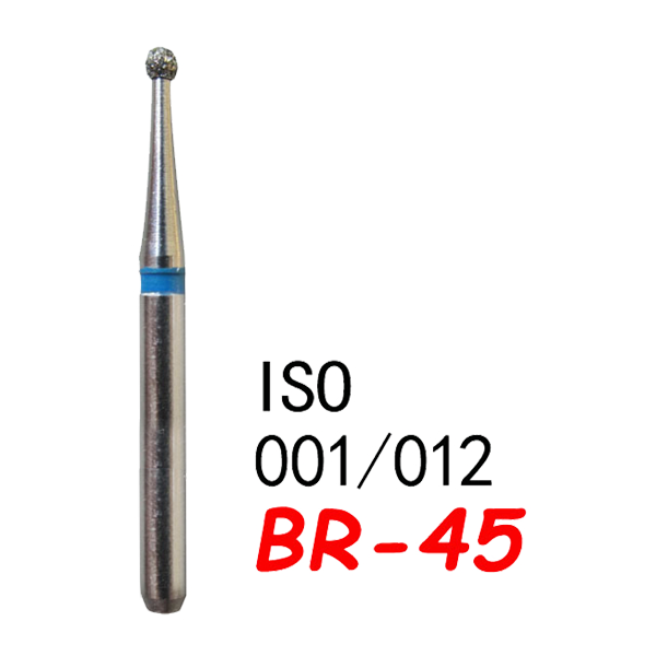 نهاية كروية BR-45، خشونة قياسية، 001/010