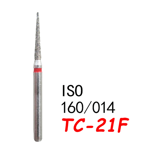 Taper Conical End TC-21F, Fine Grit, 165/013