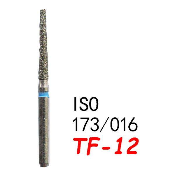 Straight Taper Flat End TF-12, Standard Grit, 173/016