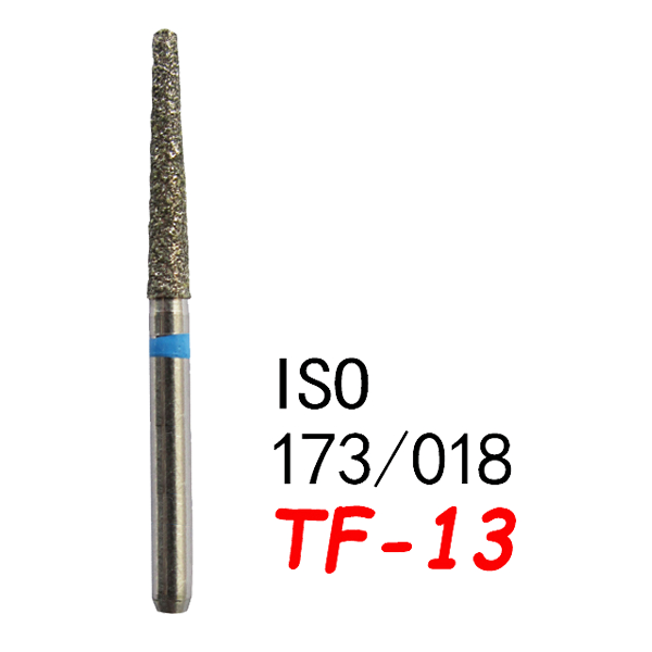 Straight Taper Flat End TF-13, Standard Grit, 173/018