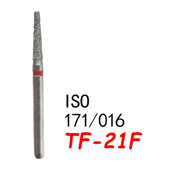 Straight Taper Flat End TF-21F, Fine Grit, 171/015