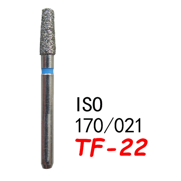 Straight Taper Flat End TF-22, Standard Grit, 170/021