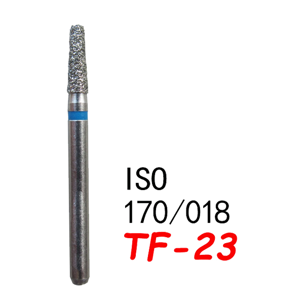 تناقص مستقيم نهاية مسطحة TF-23، خشونة قياسية، 170/018