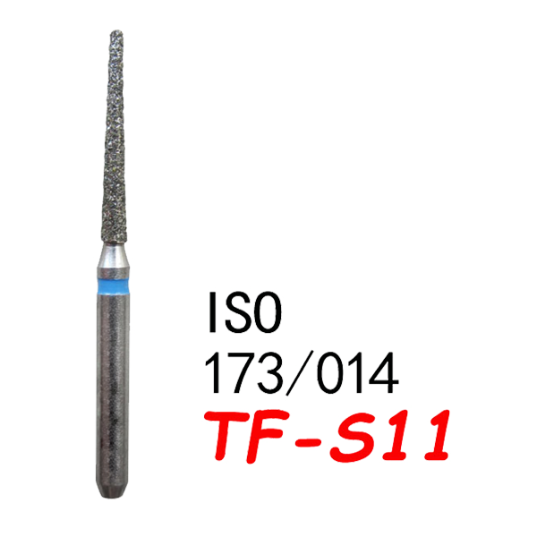 Straight Taper Flat End Short TF-S11, Standard Grit, 173/014