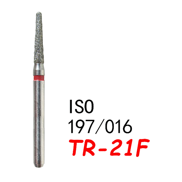 Straight Taper Round End TR-21F, Fine Grit, 197/015