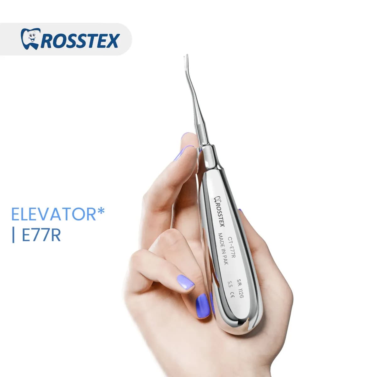 Dental Elevator Serrated 77R