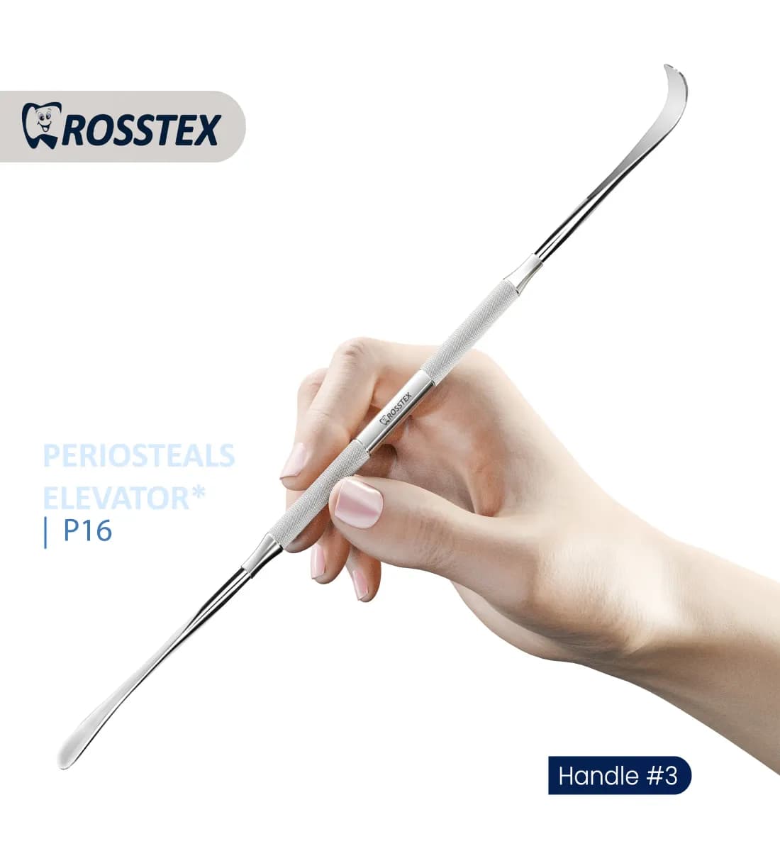 Periosteal Elevator Freer, 21.0 cm, Handle No. 3