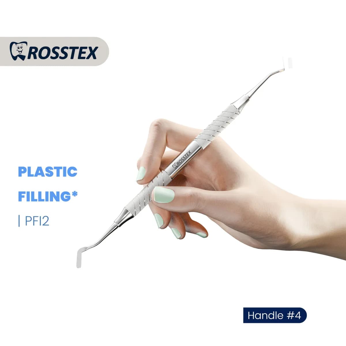 Plastic Filling Instrument 2, 2.5mm, Handle No. 4
