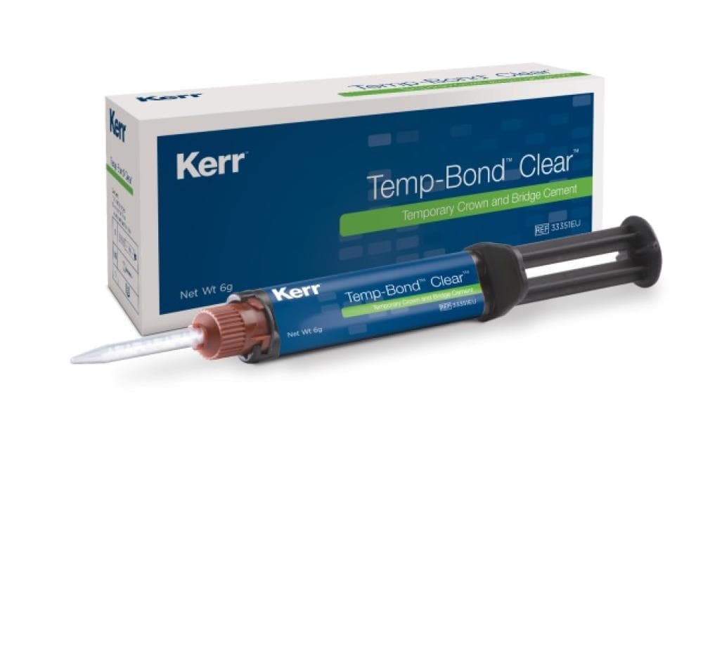 Temp-Bond Clear, 6 g Syringe