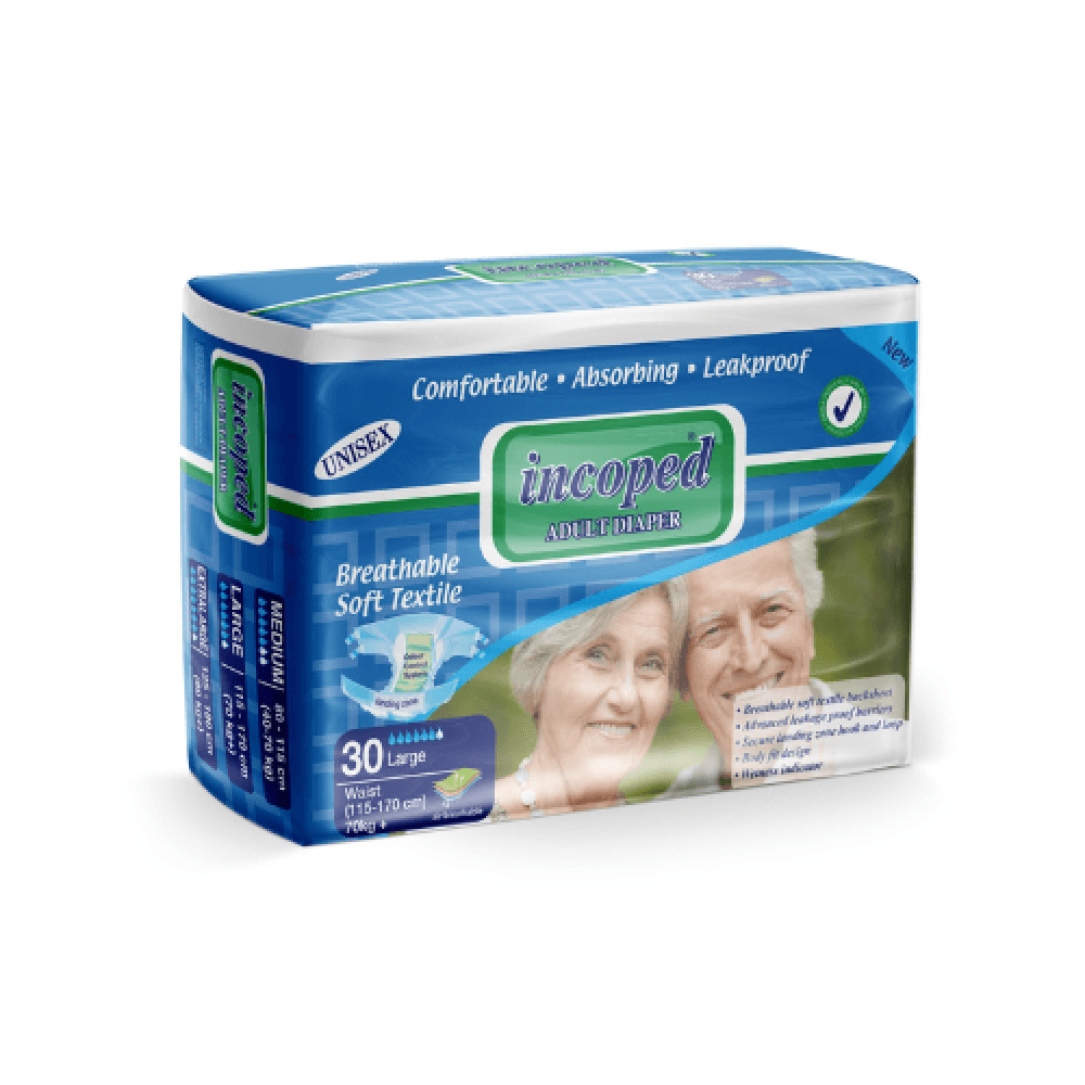 Incontinence Briefs, Turkish, 30 Count