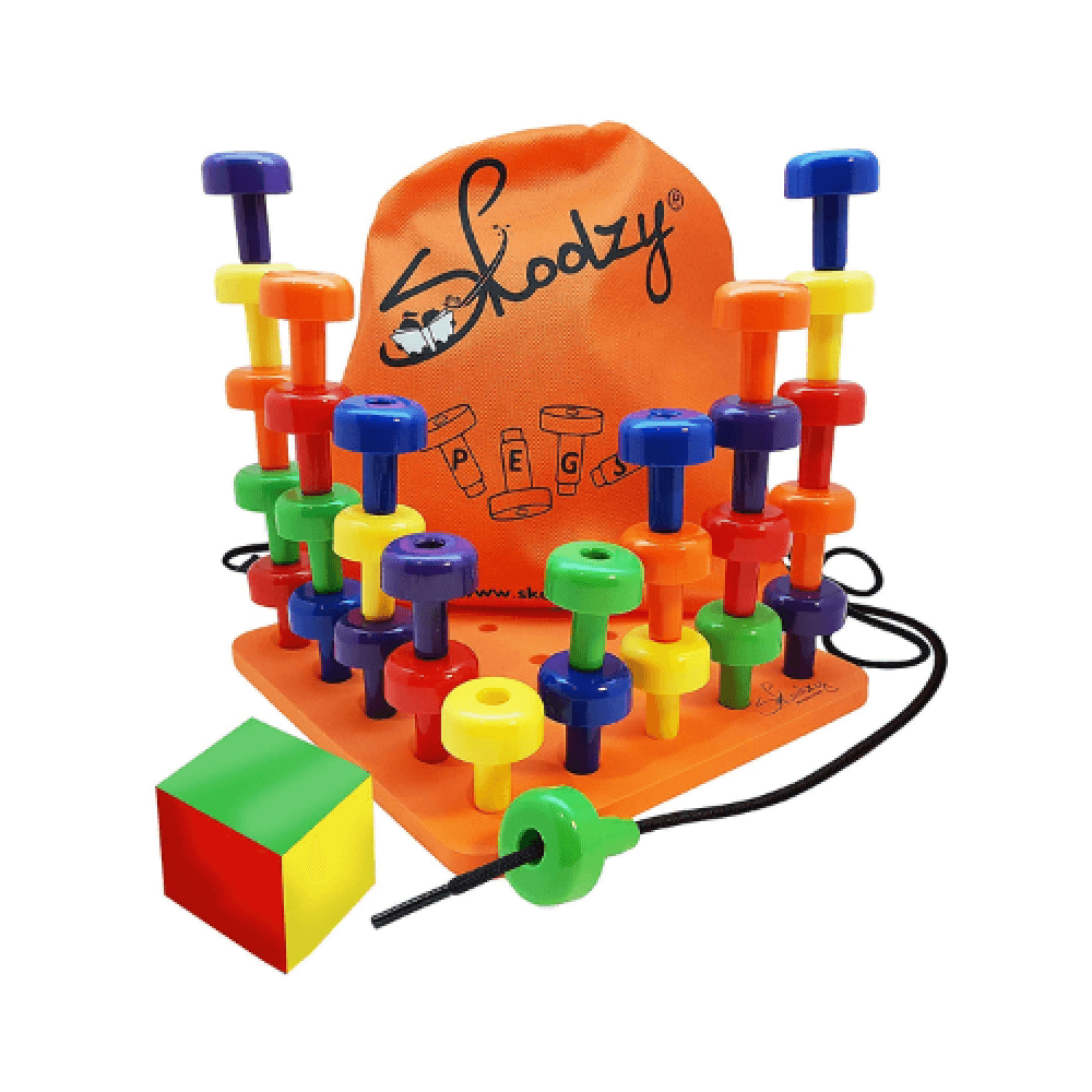 Colored Pegboard
