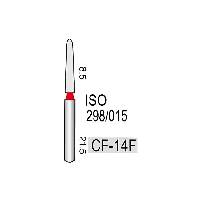 Chamfur Torpedo (Gingival Curettage) CF-14F, Fine Grit, 298/015