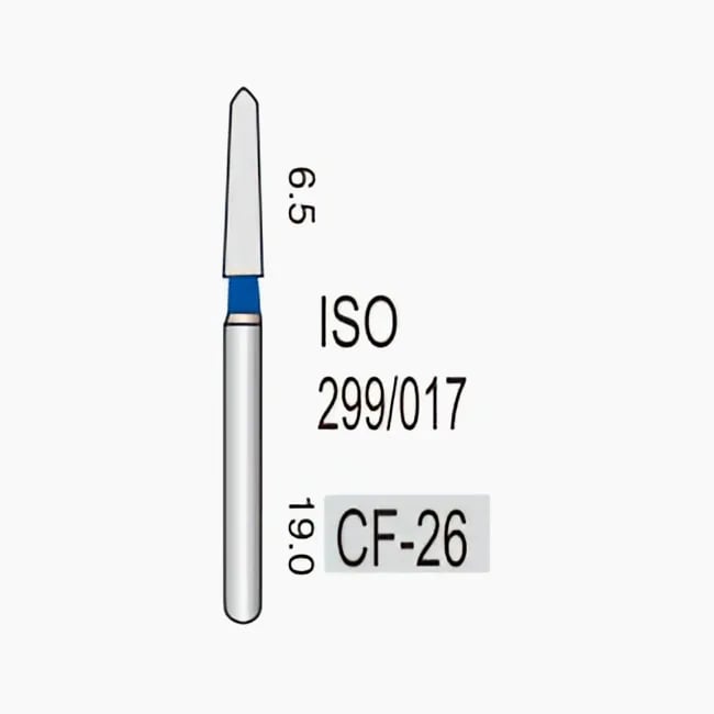 Chumfur Torpedo (Gingival Curettage) CF-26, Standard Grit, 297/017