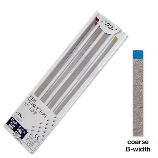 GC METAL STRIPS، زرقاء (تحضير)، #300، PK/12