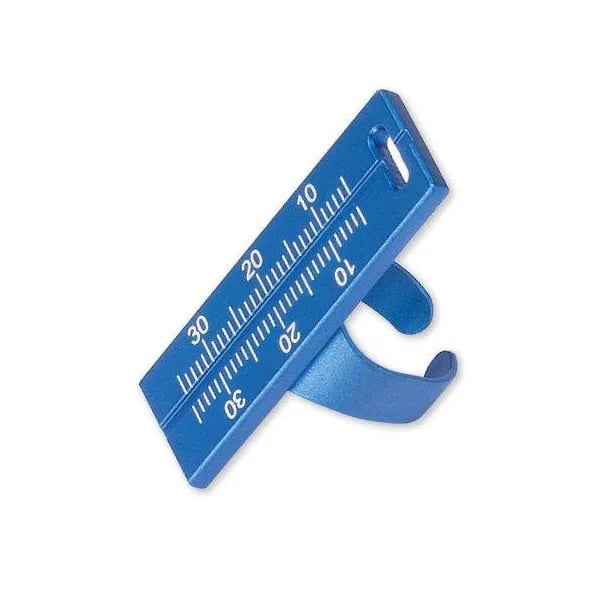 Autoclavable Endodontic Ruler Finger Ring, 0–30mm Scale