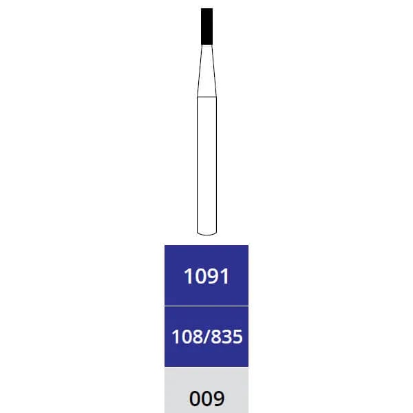 Diamond Bur, Cylinder, Medium, FG 009