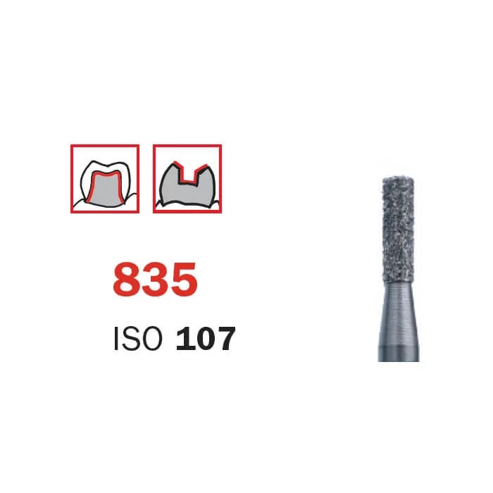 سنبلة ألماس، FG 008 قصيرة، متوسطة، أسطوانية ISO #109