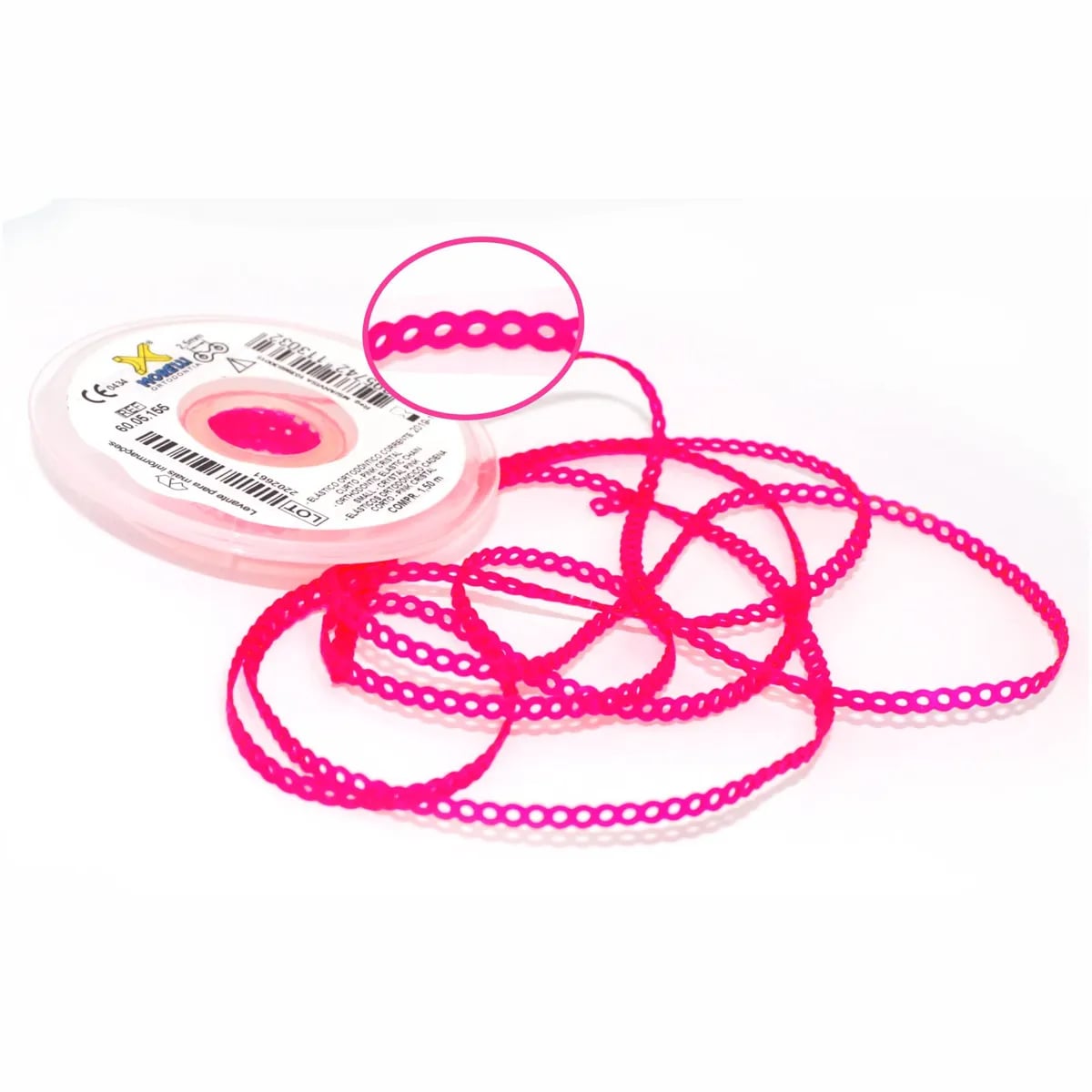 Elastic Chain Close, Crystal Pink