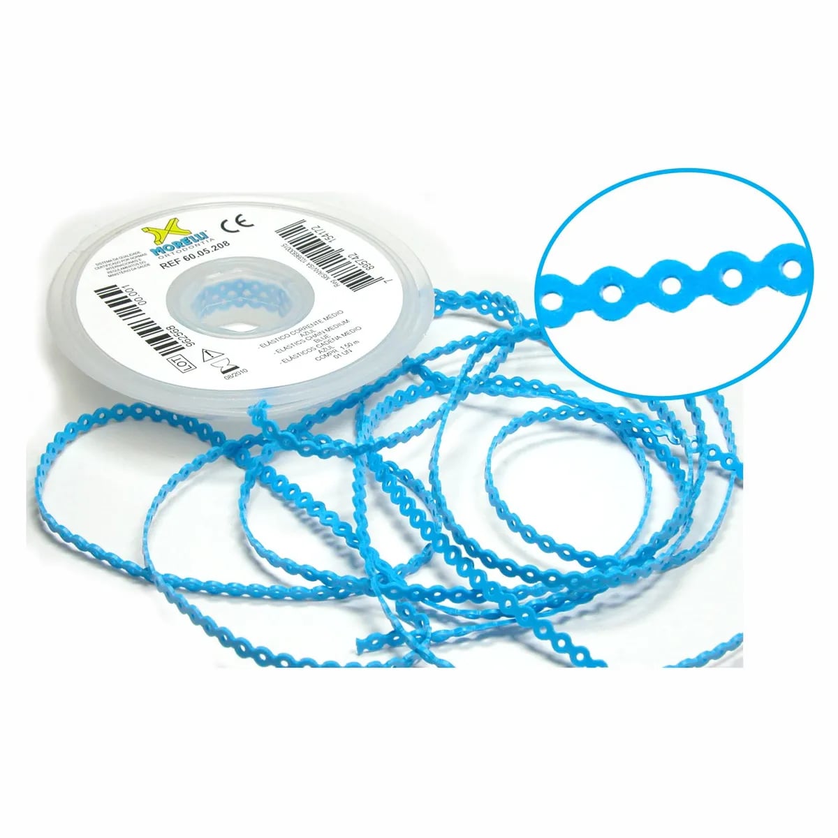 Elastic Chain Medium (Short), Blue