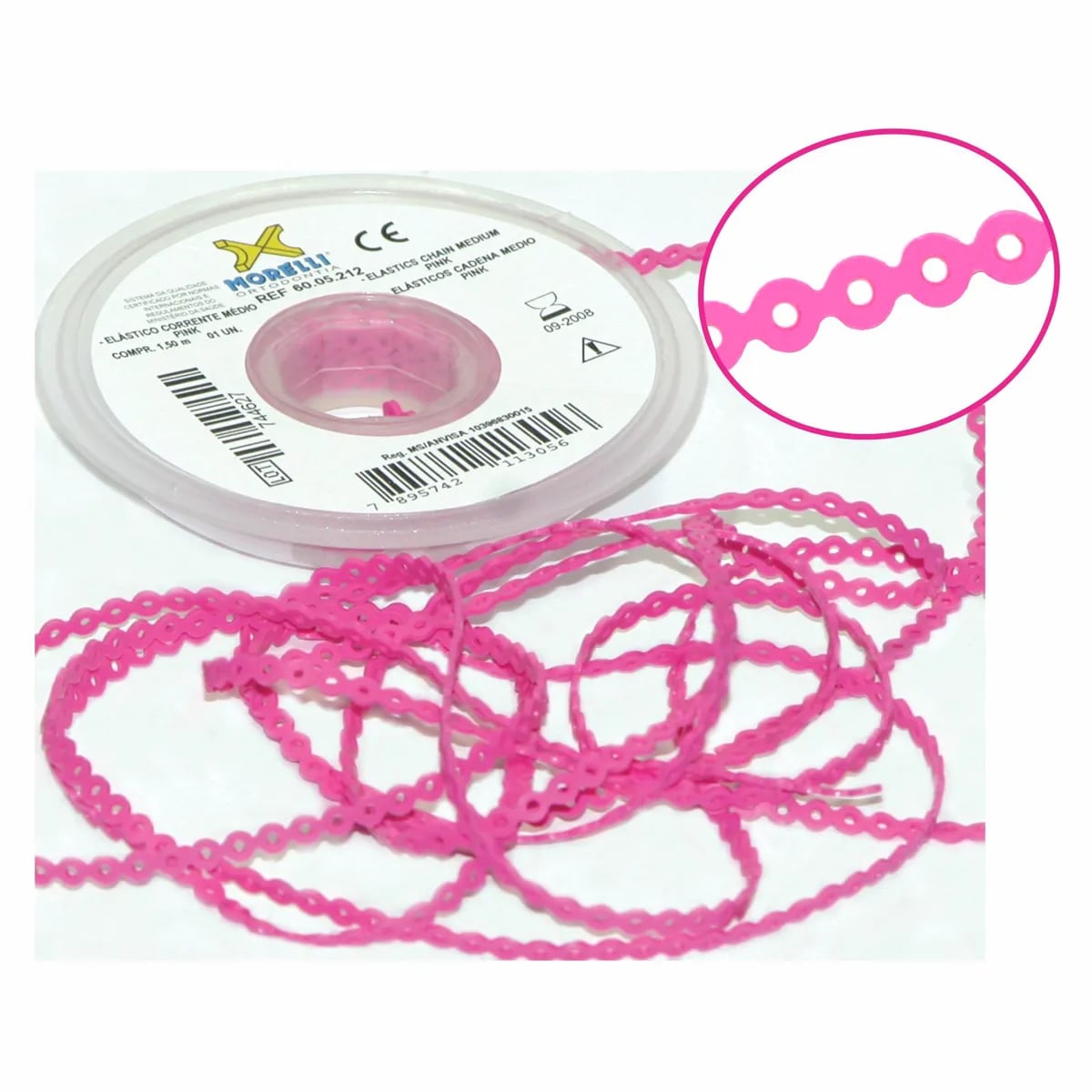Elastic Chain Medium (Short), Rose