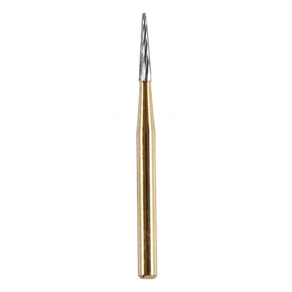 Finishing Carbide Bur, FG 010, Cone, 12 Flutes ISO #217