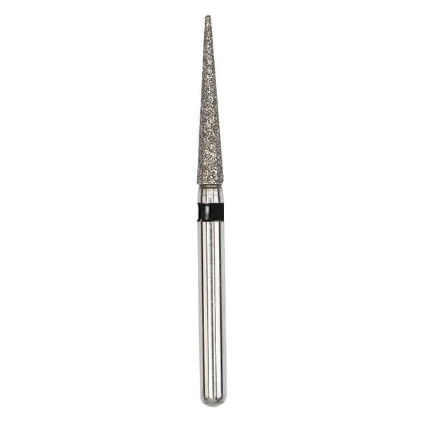 Diamond Bur, FG 010, X-Coarse, Cone ISO #166