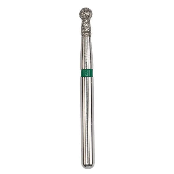 Diamond Bur, FG 014, Coarse, Round with Neck ISO #002