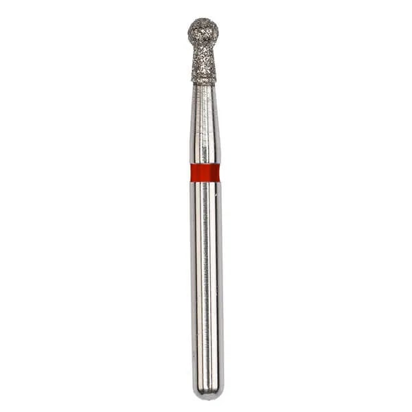 Diamond Bur, FG 012, Fine, Round with Neck ISO #002