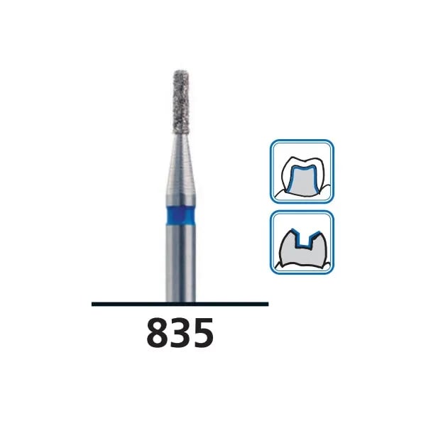 سنابل ألماسية أسطوانية بنهاية مسطحة G835 خشنة FG-014