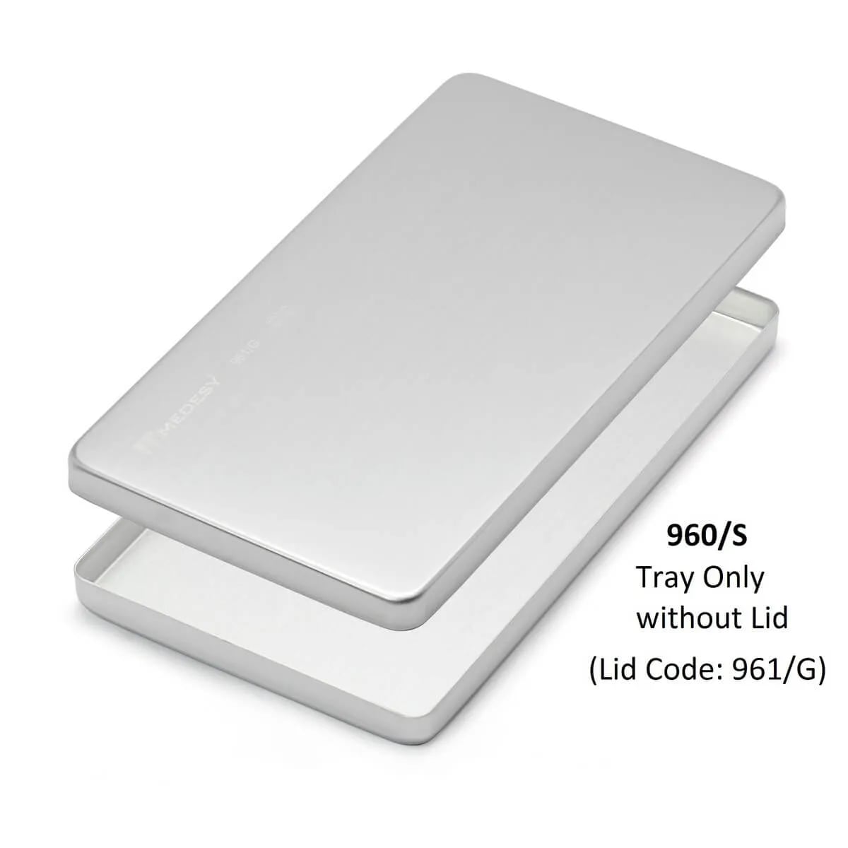 Tray Mini Aluminum Silver