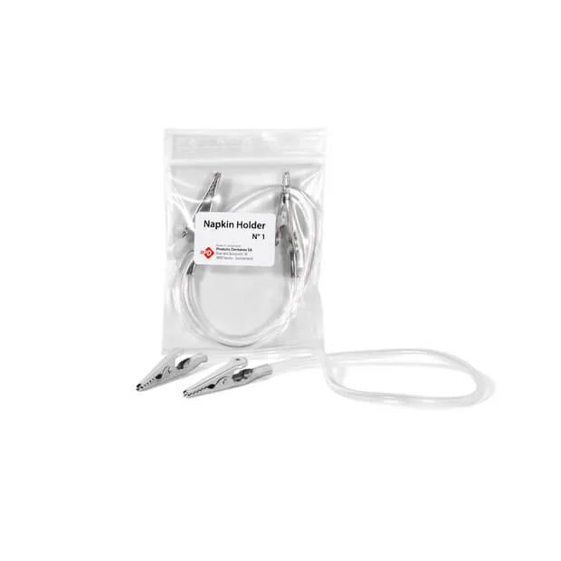 Napkin Holders, Plastic Necklace, Grey (40cm)