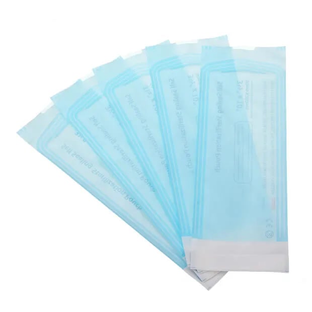 Self-Sealing Sterilization Pouch, (4.5" x 9" / 11.5 cm x 23 cm)