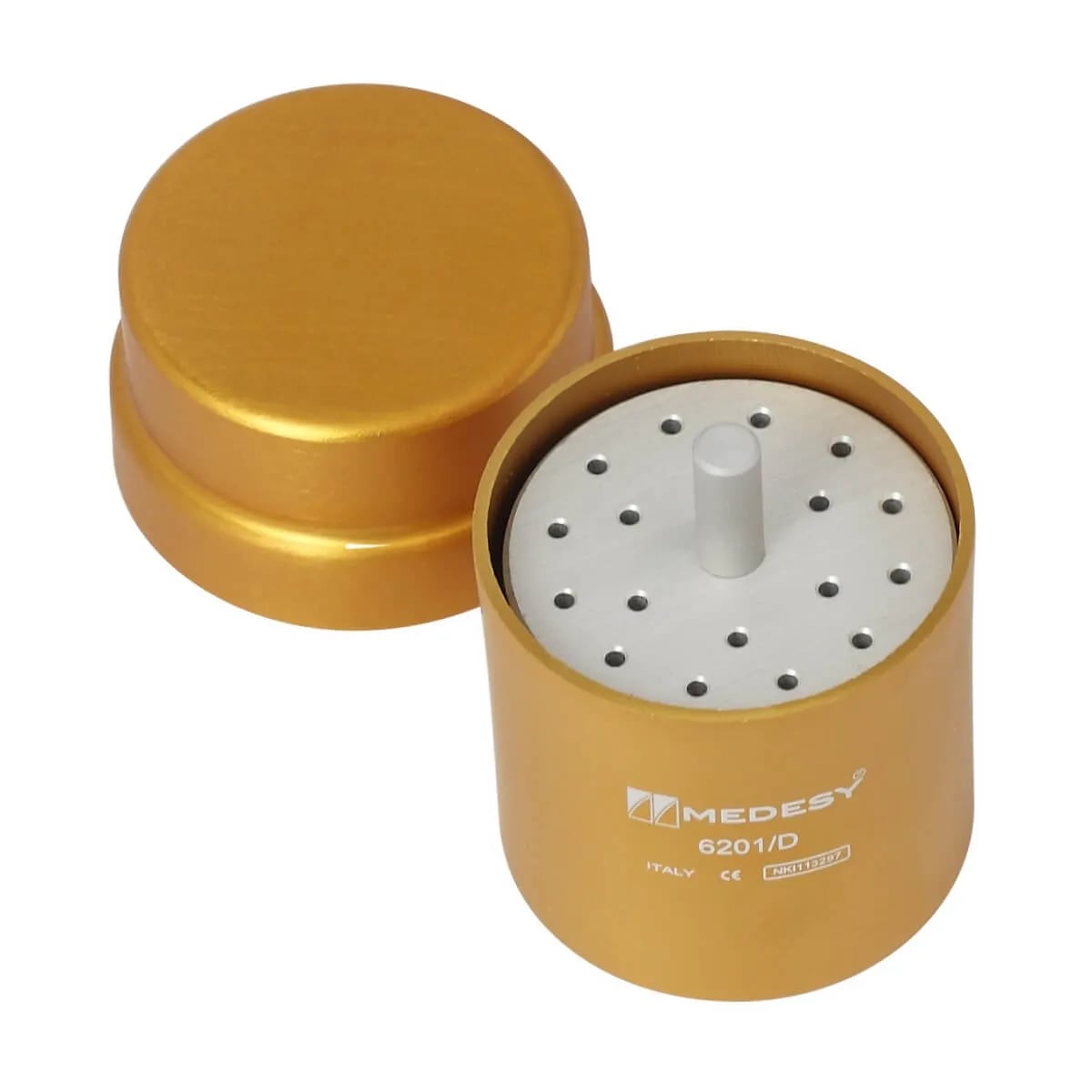 Endodontic Box Aluminum Golden