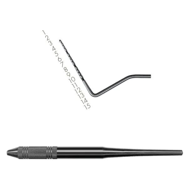Probes, # 15 UNC Rung, Single End, Black, EagleLite Resin