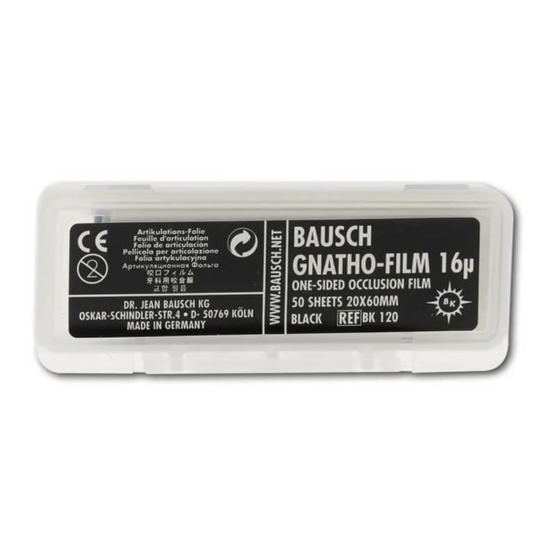 Gnatho-Film, 16µ Black Occlusion Film (20 x 60 mm)