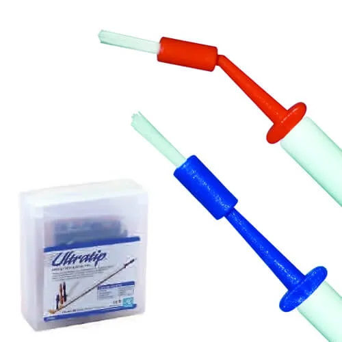 Ultratip Applicators، عادي، 4 مقابض (أزرق وبرتقالي)