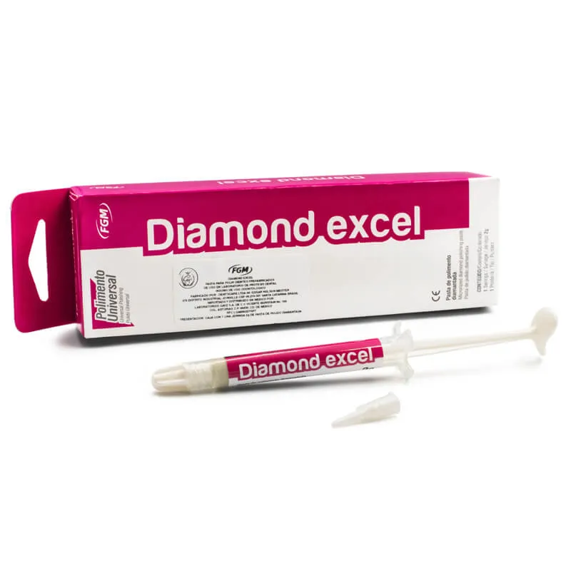 Diamond Excel، معجون تلميع عالمي، محقن
