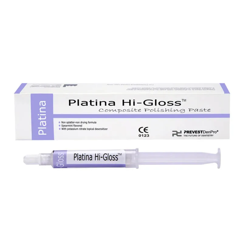 Platina Hi-Gloss، معجون تلميع كومبوزيت