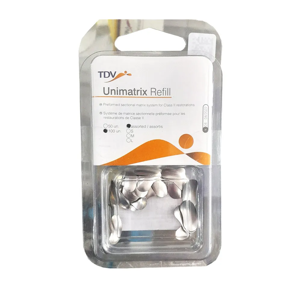 Unimatrix Refill، 100x مسندات متنوعة (S/M/L)