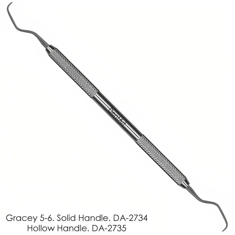 Gracey Curette, 9-10, Hollow Handle